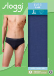 Pánské slipy EVER Ease Brief 2P - UNKNOWN - tm. modré 6312 - SLOGGI UNKNOWN L