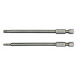 YATO YT-0490 / Sada bitů 1/4" 2 ks TORX L=100 mm T10 T25 (YT-0490)