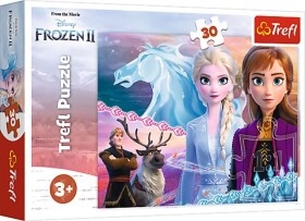 Trefl Puzzle Frozen 2 - Odvážné sestry / 30 dílků