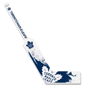 Mustang Brankářská minihokejka Toronto Maple Leafs NHL Splatter