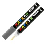 M&G, Acrylic Marker, akrylový popisovač, 2 mm, 1 ks Barva MG popisovač: Grey
