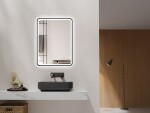 Zrcadlo se senzorem SAT Vision 60x80 cm černá SATZVI6080CE SATZVI6080CE
