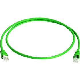 Telegärtner L00001A0085 RJ45 síťové kabely, propojovací kabely CAT 6A S/FTP 2.00 m zelená samozhášecí, bez halogenů, UL certifikace 1 ks