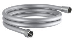 Eisl / Schuette Plastová sprchová hadice HOGAFLEX K-5, hladká, 150cm, stříbrná