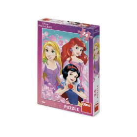 Puzzle Krásné princezny 24