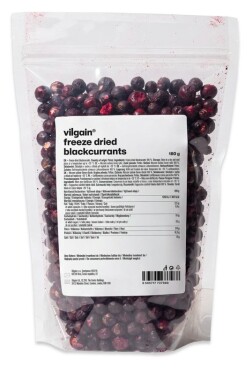 Vilgain Černý rybíz lyofilizovaný – 180 g