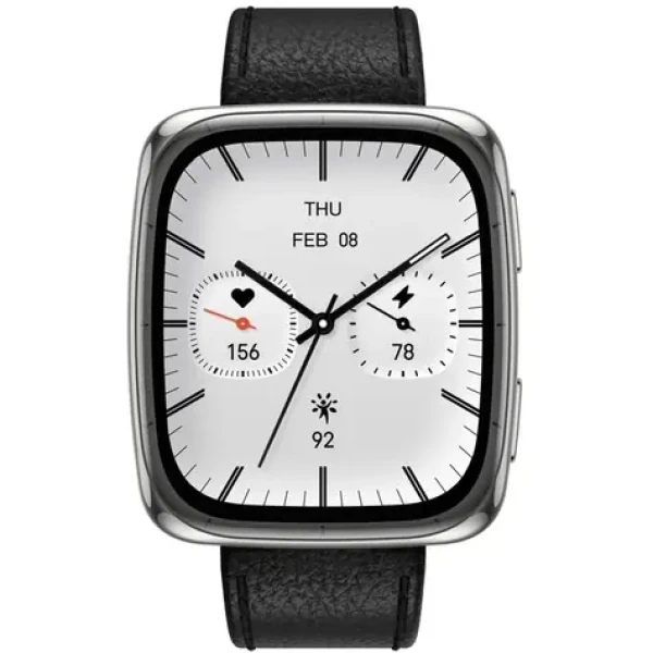 Amazfit Active 2 Square černá / chytré hodinky / 1.75" AMOLED / 5ATM / BT 5.2 / NFC / GPS (W2434GL2N)