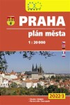 Praha knižní plán města