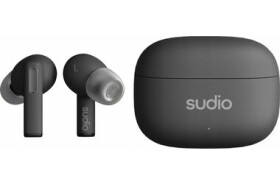 Sudio A1 Pro černá / bezdrátová sluchátka / mikrofon / IPX4 / Bluetooth 5.2 (7350071387528)