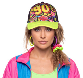 Kšiltovka retro 90. léta, barevná