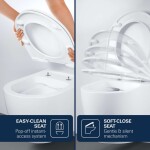 GROHE - Essence WC sedátko, SoftClose, alpská bílá 39577001