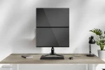 Neomounts DS45-600BL2V černá / Stojan pro dva monitory / velikost 10-32" / nosnost 9 kg / VESA 75x75-100x100 (DS45-600BL2V)