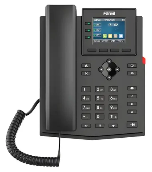 Fanvil X303-2 / VoIP telefon / 4 linky / PoE / LCD displej 2,4" (X303-2)