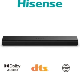 Hisense HS1000 černá / Soundbar / 120W / 2.0 / HDMI ARC / Bluetooth 5.3 / USB / optický vstup (HS1000)