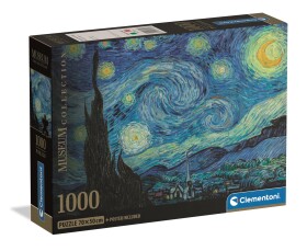 Clementoni Puzzle 1000 Muzeum Hvězdná noc