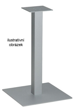 Strong centrální stolová noha 450x450 :: černá (356739)