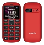 Rozbaleno - Aligator A720 4G Senior černo-čevená / 1.8" TFT / SOS tlačítko / nabíjecí stojánek / SOS lokátor / FM rádio / rozbaleno (A720RB.rozbaleno)