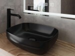 Kielle - Oudee Umyvadlová baterie pro umyvadlovou mísu, matná černá 10115114