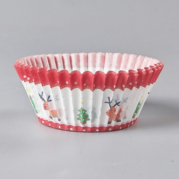 Cake star Papírové košíčky vánoční motiv 5 (100ks)