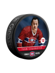 Inglasco / Sherwood Puk Yvan Cournoyer #19 Montreal Canadiens Souvenir Collector Hockey Puck