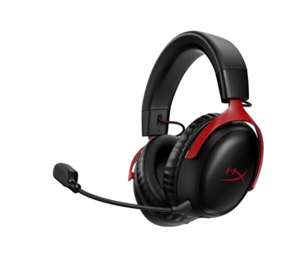 HyperX Cloud III Wireless BLK/RED GAM HEADSET - Sluchátka k PC EDF_1458997