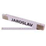 Metr skládací, 2m, dřevěný, PROFI, "JAROSLAV"