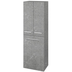 Dřevojas - Vysoká skříň s košem na prádlo DOS SVD3K 50 - D20 Galaxy / Úchytka T03 / D20 Galaxy 280246C