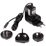 Ansmann 1201-0021 zásuvkový napájecí adaptér s redukcemi, nastavitelný 12 V/DC, 9 V/DC, 7.5 V/DC, 6 V, 4.5 V/DC, 3 V 300