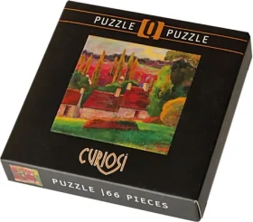 CURIOSI Čtvercové puzzle Q Art: Farma v Bretani