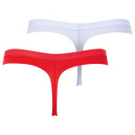 Dámská tanga 2Pack QD3695E-XCC - Calvin Klein L