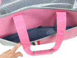 Elma cestovní taška pro psa | do 4 Kg Barva: Černá, Dle váhy psa: do 4 kg 40 x 18 cm, 47 x 19 cm