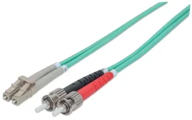 Intellinet modrá / Optický patch kabel / LC/ST / Multimode OM3 / 5 m / LSZH (751131)