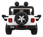 Mamido Elektrické autíčko Jeep Wrangler Rubicon 4x4 bílé