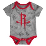 Outerstuff Dětské body Houston Rockets NBA Game Time Baby Body-Set (3 ks)