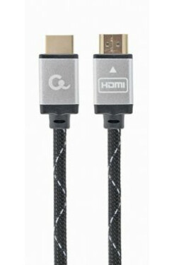 Gembird CCB-HDMIL-2M Standard kabel HDMI-M - HDMI-M 2m šedá / stíněný / zlacené kontakty (CCB-HDMIL-2M)