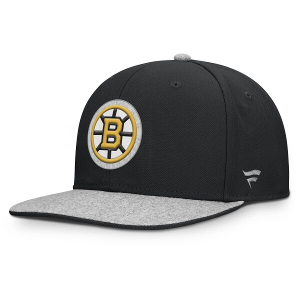 Fanatics Pánská kšiltovka Boston Bruins NHL Loden Structured Adjustable Flat Brim Cap