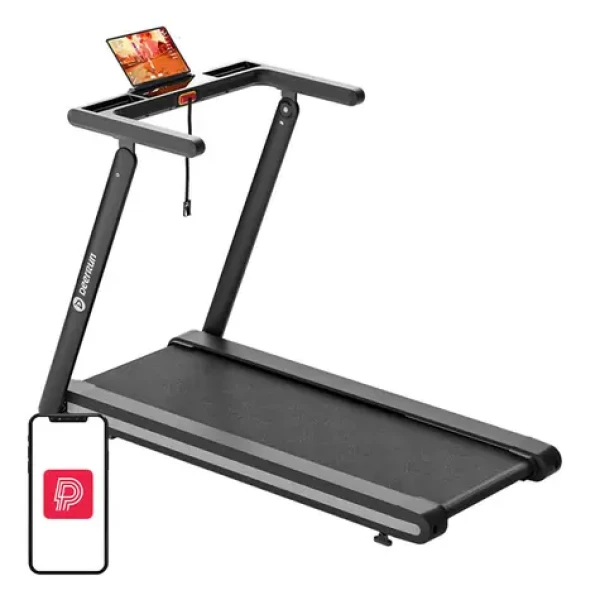 DeerRun X20 černá / Běžecký pás / sklon až 15 % / rychlost 1-18 km/h / nosnost 181 kg (APo1)