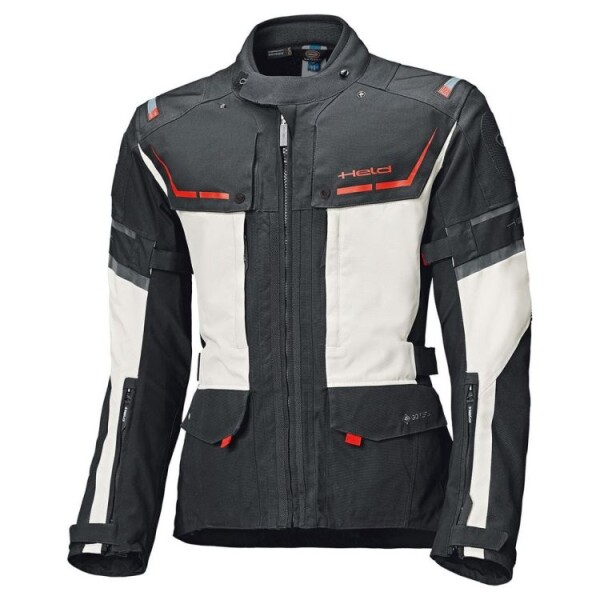 Held Karakum Top Gtx adventure bunda šedá/černá vel.L - XL