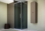 FORTE - Čtvercový sprchový kout ESSENCE A1FS 80x80 BEA12DXA1+BEA12SXA1