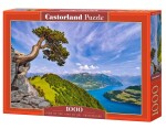 Puzzle Castorland 1000 dílků - Výhled na jezero Uri, Švýcarsko