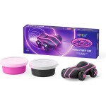 Hey Clay Kreativní sada - Cyber Auto růžové - TM Toys