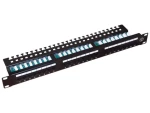 Alantec PK013 černá / Patch panel / 24 portů / Cat5e / U/UTP / 1U (PK013)