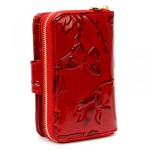 Módní dámská kožená peněženka Gregorio Zaida, červená