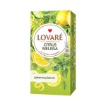 Lovaré Citrus Melissa zelený čaj 24 sáčků