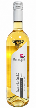 Baraque Vinařství Baraque, Ryzlink Rýnský pozdní sběr 0,75L, 12.5%