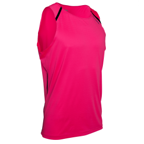 Salming Pitea Singlet Men Pink - Běžecké tílko SALMING Pitea Singlet - Pink Velikost textilu: XL