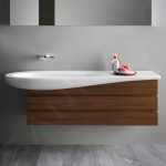 Laufen - Il Bagno Alessi One Nábytkové umyvadlo 1200x500 mm, bez otvoru pro baterii, s LCC, bílá H8149734001091