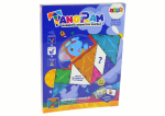 Mamido Skládačka Tangram se 7 magnetickými kostkami