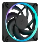 Fractal Design Momentum 12 RGB černá 3-pack / Univerzální ventilátor / 120 mm / 350–2200 RPM / 28 dB / ARGB / 4-pin PWM (FD-F-MR1-1203)
