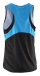 Běžecké tílko SALMING Run Team Race Singlet - Black/Cyan Velikost textilu: XS